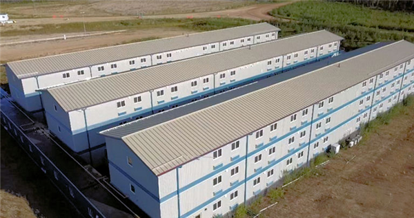Unused Britco 324-bed "like New" Turnkey Man Camp Complex, Installed)