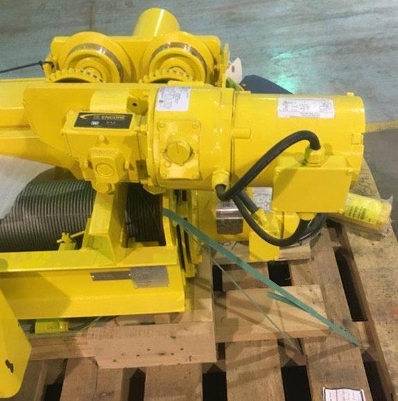Unused Yale 1/2-ton Capacity Wire Rope Hoist)