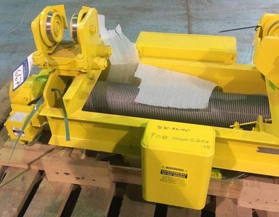 Unused Yale 1/2-ton Capacity Wire Rope Hoist)
