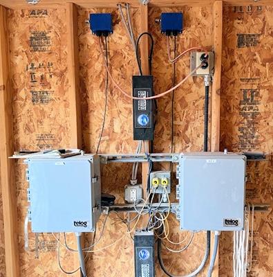 2 Units - Ssi - Steel Structures Inc. 11'11" W X 48' H Lime Silos, 3800 Cu. Ft.)