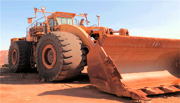 Used Letourneau Model L-1350 Front End Wheel Loader)