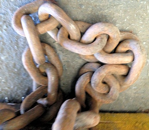 2 Units - Double Chain Slings, 20' L, 11.2-ton Capacity)
