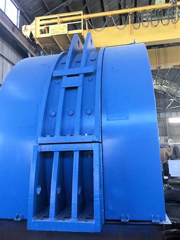 Asea Abb 12' X 6.5' Single Drum Mine Hoist)