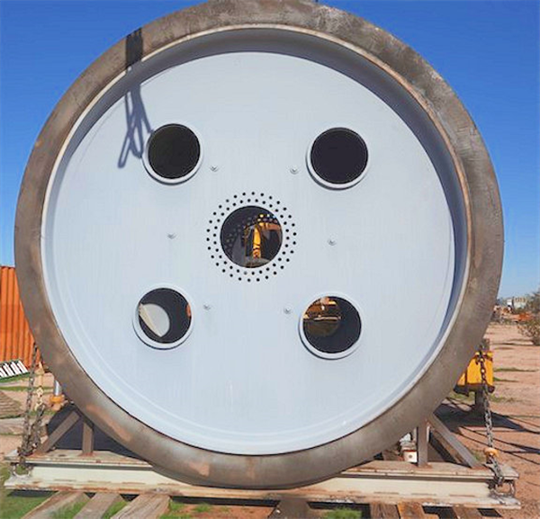 Asea Abb 12' X 6.5' Single Drum Mine Hoist)