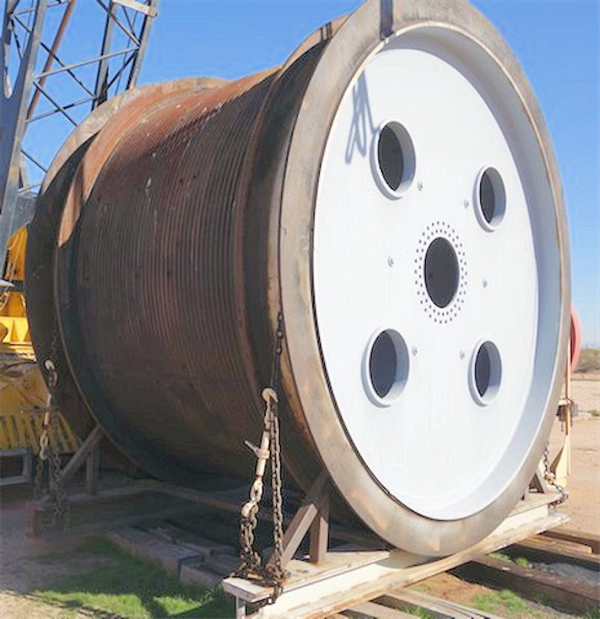 Asea Abb 12' X 6.5' Single Drum Mine Hoist)