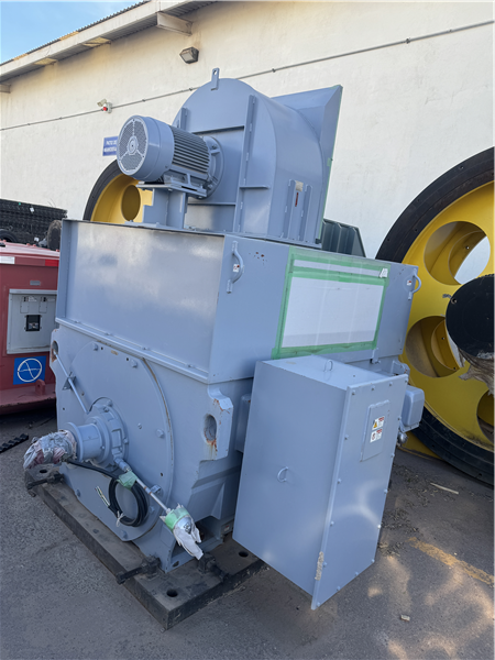 Unused Hepburn 100" (2540mm) Dia., 4-rope Friction (koepe) Hoist, 1250 Hp)