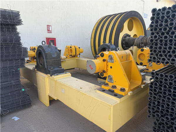 Unused Hepburn 100" (2540mm) Dia., Type Fe_2, 4-rope Friction (koepe) Hoist, 1250 Hp)