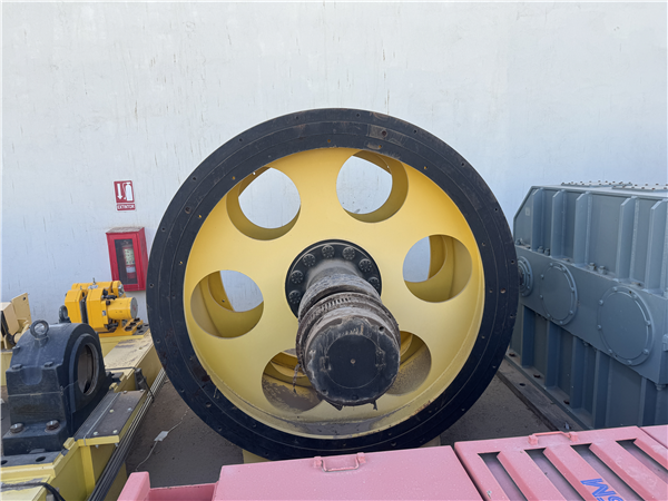 Unused Hepburn 100" (2540mm) Dia., Type Fe_2, 4-rope Friction (koepe) Hoist, 1250 Hp)