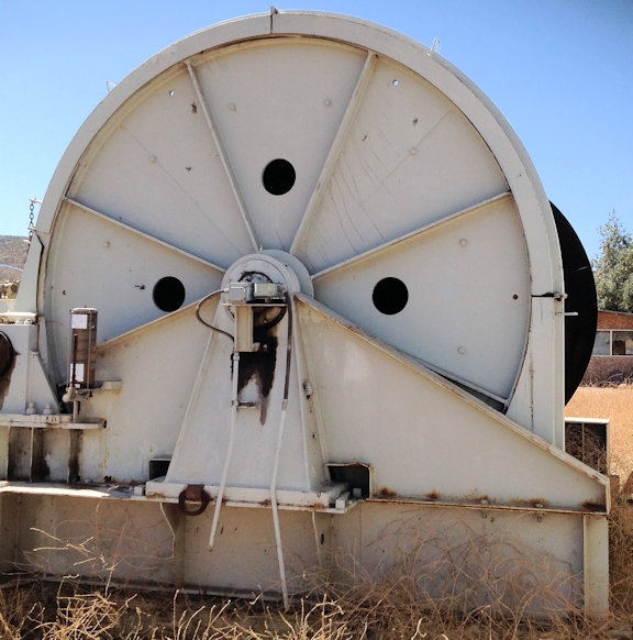 Krupp Fordertechnik Boom Luffing Winch, 185 Feet Boom)