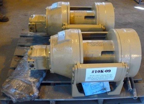 4 Units - Pullmaster Model M18-3-101-1 Planetary Hydraulic Winches)