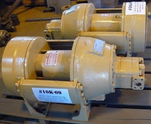 4 Units - Pullmaster Model M18-3-101-1 Planetary Hydraulic Winches)