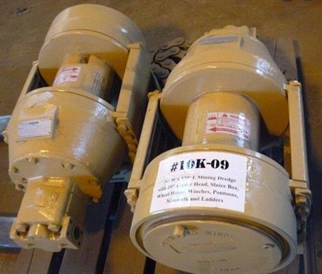 4 Units - Pullmaster Model M18-3-101-1 Planetary Hydraulic Winches)