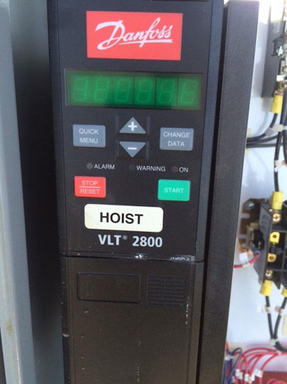 Speedway 5-ton Hoist With Acco 4 Hp Motor)