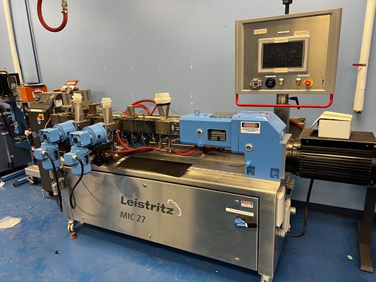Leistritz Micro 27 48 D Twin Screw Extruder)