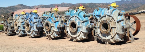 4 Units - 16/14 G-AH, Type AM SRL Pumps