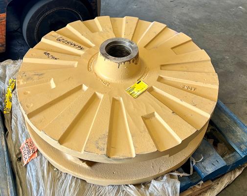 UNUSED W A R M A N GMC25145RLN Heavy Duty Hard Metal Centrifugal Slurry Pump Impeller