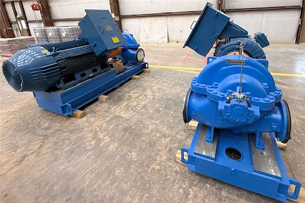 2 Units - Unused 8 X 10 - 21 - Goulds Model 3410 L Process Water Booster Pumps)