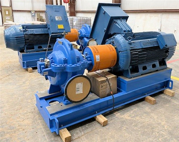 2 Units - UNUSED 8 x 10 - 21 - GOULDS Model 3410 L Process Water Booster Pumps
