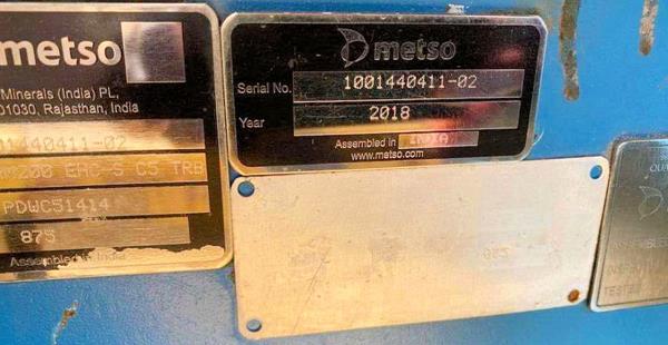 New Metso Hm200 8" X 6" Pump, 125 Hp)