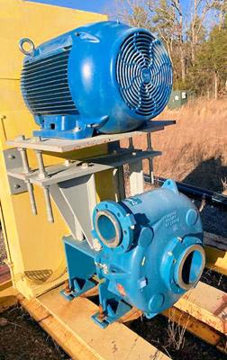 New Metso Hm200 8" X 6" Pump, 125 Hp)