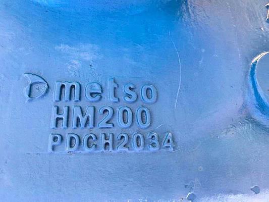 New Metso Hm200 8" X 6" Pump, 125 Hp)