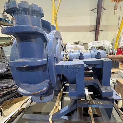 Unused Krebs Millmax Mm200hh 8" X 6" Slurry Pump)