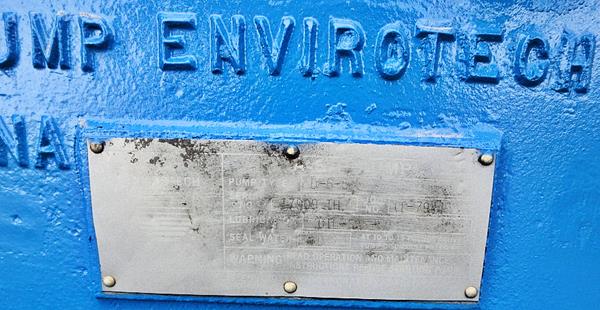 Ash/envirotech 14" X 12" D-6-5 Rubber Lined Slurry Pump)