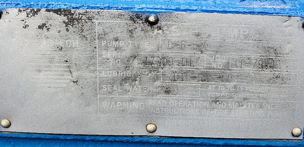 Ash/envirotech 14" X 12" D-6-5 Rubber Lined Slurry Pump)