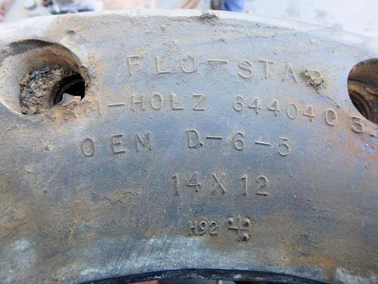 Ash/envirotech 14" X 12" D-6-5 Rubber Lined Slurry Pump)