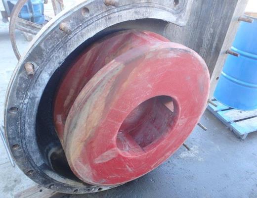 Ash/envirotech 14" X 12" D-6-5 Rubber Lined Slurry Pump)