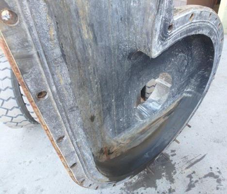 Ash/envirotech 14" X 12" D-6-5 Rubber Lined Slurry Pump)