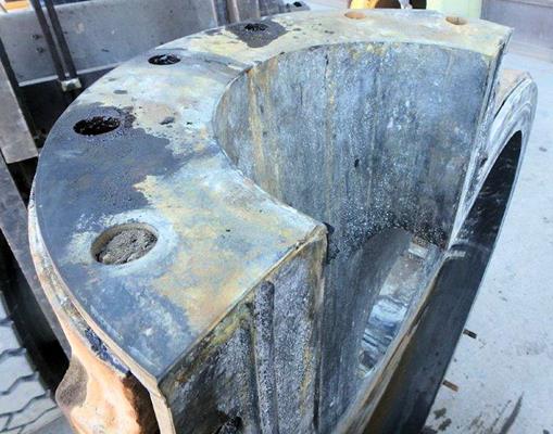 Ash/envirotech 14" X 12" D-6-5 Rubber Lined Slurry Pump)