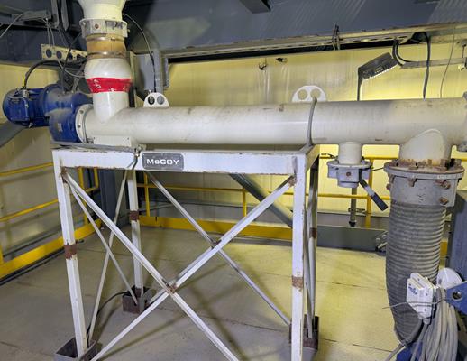 Used Paste Plant System With Sicoma Twin Shaft Mixer)
