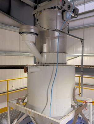 Used Paste Plant System With Sicoma Twin Shaft Mixer)