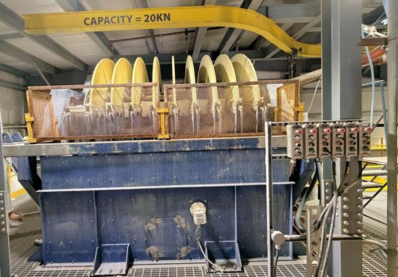 Used Paste Plant System With Sicoma Twin Shaft Mixer)