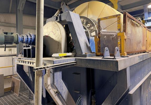 Used Paste Plant System With Sicoma Twin Shaft Mixer)