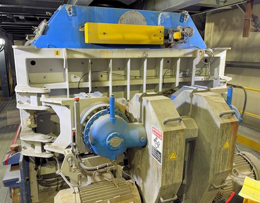 Used Paste Plant System With Sicoma Twin Shaft Mixer)