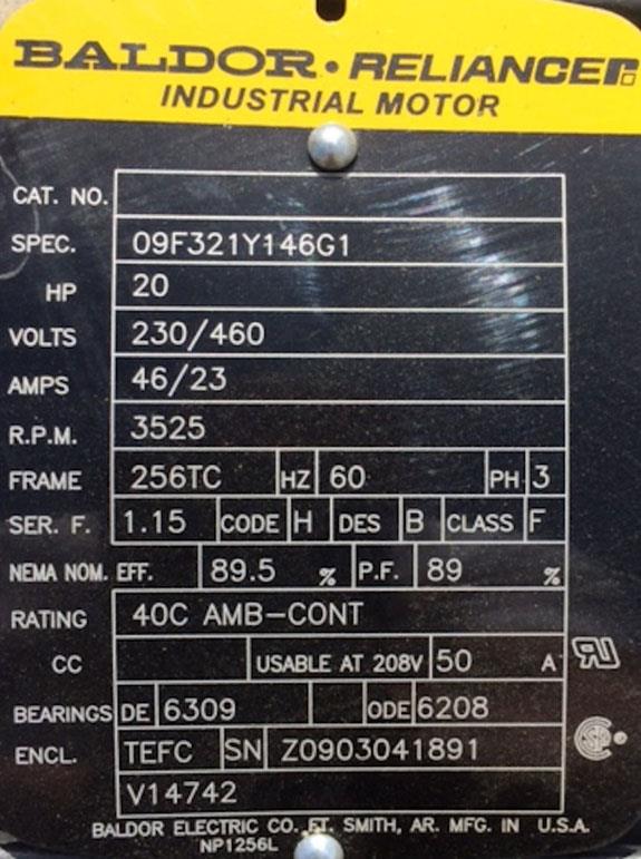 2 Units - Goulds G&l Series Ssv Vertical Multi-stage Pumps With 20 Hp Motor)