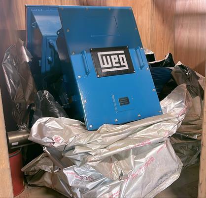 2 Units - Unused Weg 1000 Hp Squirrel Cage Induction Motors)