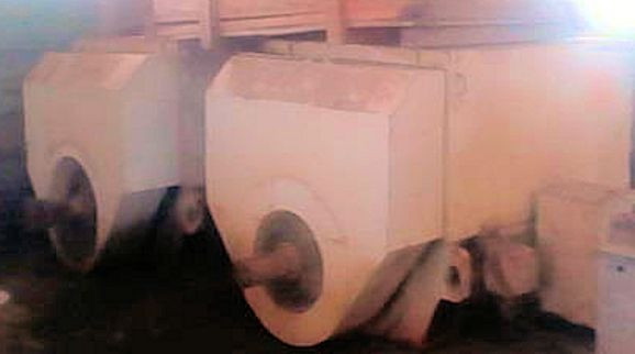 2 Units - Toshiba 1000 Kw (1360 Hp) Ac Squirrel Cage Induction Motors, 50 Hz)