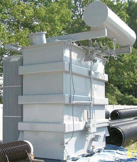 General Electric 7500/8400/9375/10500 Kva Conservator Type Transformer, 3 Ph, 60 Hz.)