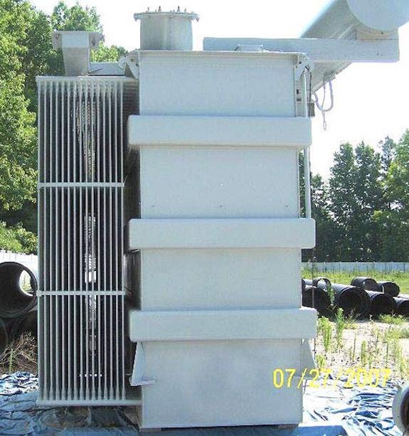 General Electric 7500/8400/9375/10500 Kva Conservator Type Transformer, 3 Ph, 60 Hz.)