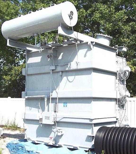 General Electric 7500/8400/9375/10500 Kva Conservator Type Transformer, 3 Ph, 60 Hz.)