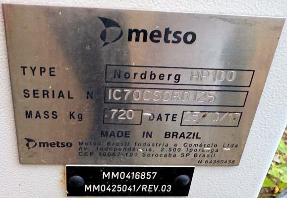 Metso Crushing Circuit With C80 Jaw, Hp100 Cone, Grizzly Feeder, Screen And Conveyors)