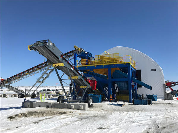 Mmd Mineral Sizing Circuit With Mmd 500crs Skid Mounted Primary Sizers)