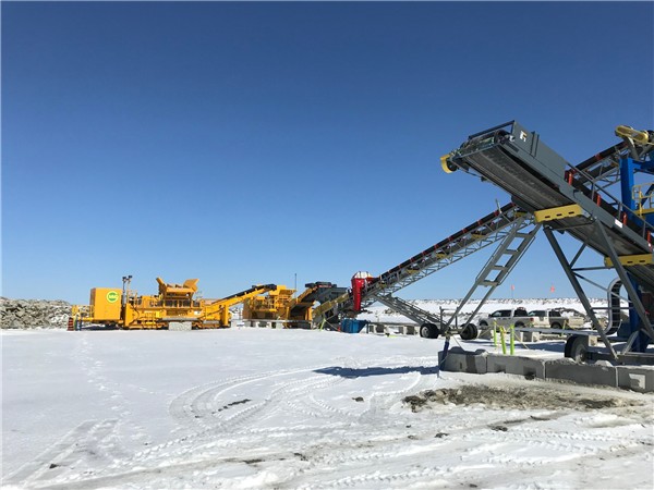Mmd Mineral Sizing Circuit With Mmd 500crs Skid Mounted Primary Sizers)