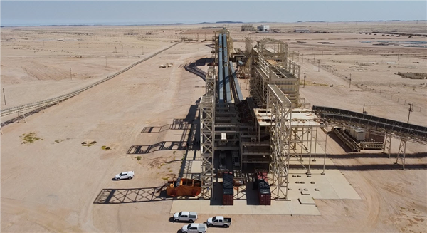 Unused 6,500 Tph Crushing Heap Leach Processing Plant)
