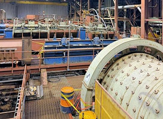 500-1000 Tpd Process Plant With Crushing, Grinding, Flotation And Filtration)