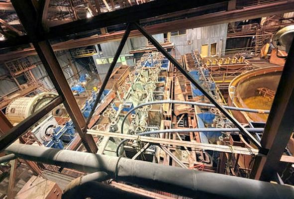 500-1000 Tpd Process Plant With Crushing, Grinding, Flotation And Filtration)
