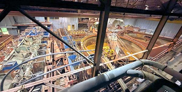500-1000 TPD Process Plant with Crushing, Grinding, Flotation and Filtration